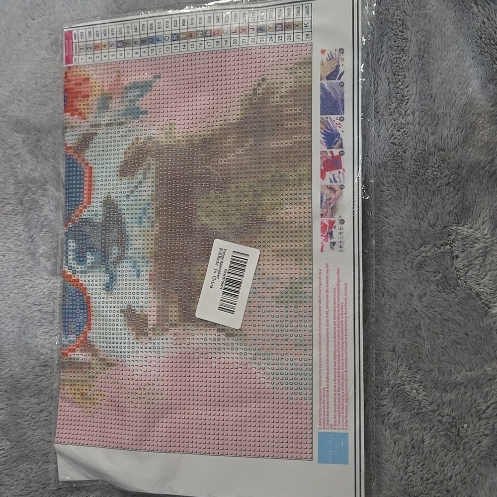 Colorful Diamond Painting Kit Sloth - Picture 4 of 4